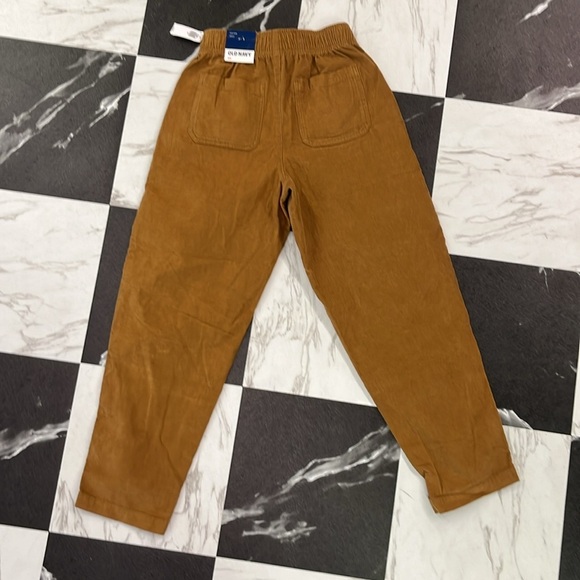 NWT Old Navy High Rise Ankle Pulla Utility Corduroy Pants Acacia Tan Size XS - Picture 5 of 7
